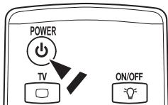 SAMSUNG PN58B650 - Mise sous tension et hors tension du téléviseur - 1