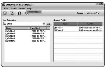 SAMSUNG PN58B650 - Configuration de la permission d'accès - 11