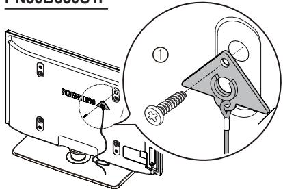 SAMSUNG PN58B650 - To prevent the TV from falling - 1
