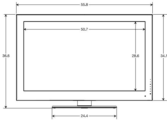 SAMSUNG PN58B650 - REAR VIEW - 2