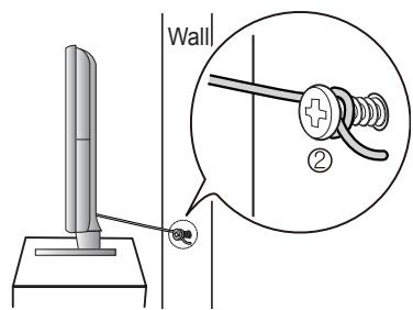 SAMSUNG PN63B550T2F - To prevent the TV from falling - 6
