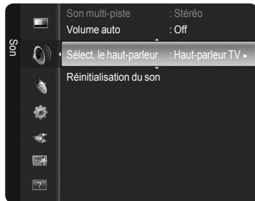SAMSUNG PN63B550T2F - □ Select. le haut-parleur - 1