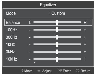 SAMSUNG PN63B550T2F - Equalizer - 2