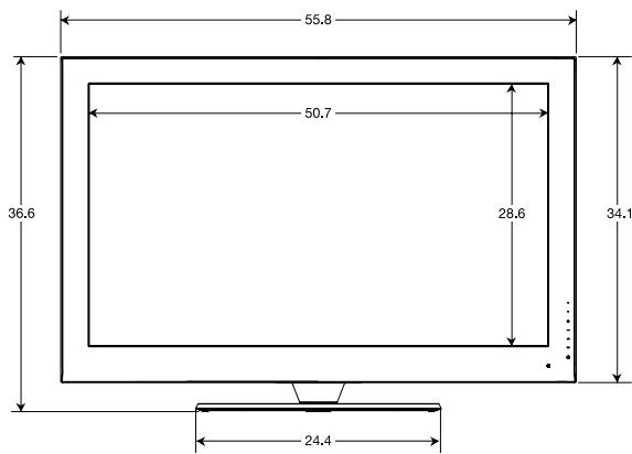 SAMSUNG PN63B550T2F - VUE ARRIÈRE - 2