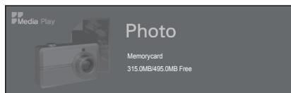 SAMSUNG PN63B550T2F - - Menu Media Play - 2
