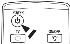 SAMSUNG PN63B550T2F - Turning the TV On and Off - 1