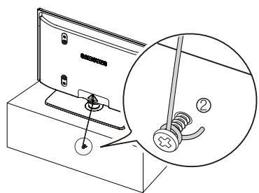 SAMSUNG PN63B550T2F - TPour empêcher que le télévisuer ne tombe : - 5
