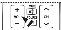 SAMSUNG PN63B550T2F - Using the MUTE Button - 2