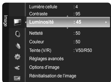 SAMSUNG PN63B550T2F - Réglage de la luminosité à 80 - 3