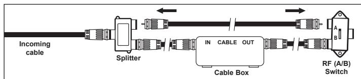 SAMSUNG PN63B550T2F - - Connecting to a Cable Box that Descrambles Some Channels - 5