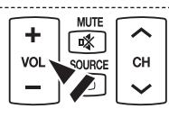 SAMSUNG PN63B550T2F - A l'aide de la touche MUTE - 1