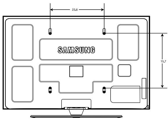 SAMSUNG PN63B550T2F - REAR VIEW - 5