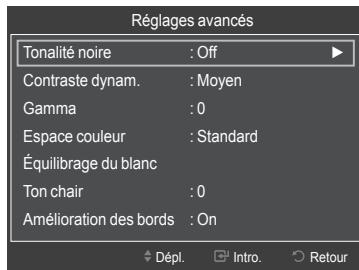 SAMSUNG PN63B550T2F - Espace couleur - 3