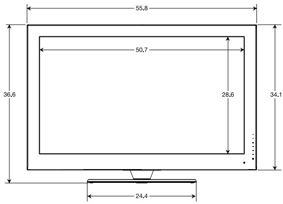 SAMSUNG PN63B550T2F - REAR VIEW - 2