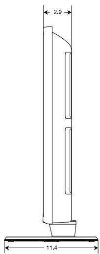 SAMSUNG PN63B550T2F - Spécifications pour la trousse de fixation murale (VESA) - 6