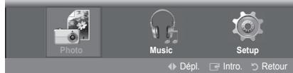 SAMSUNG PN63B550T2F - - Menu Media Play - 3