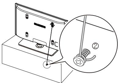 SAMSUNG PN63B550T2F - To prevent the TV from falling - 3