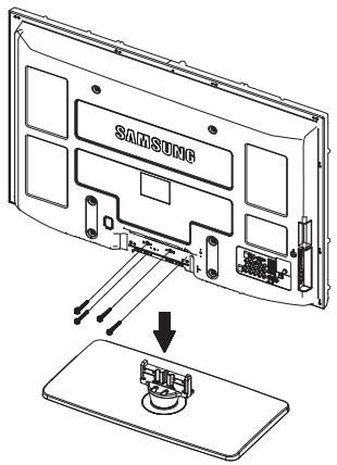 SAMSUNG PN63B550T2F - Assemblage du socle - 1