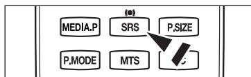 SAMSUNG PN63B550T2F - SRS TruSurround HD Off / On - 3