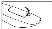 SAMSUNG PN63B550T2F - □ Installing Batteries in the Remote Control - 3