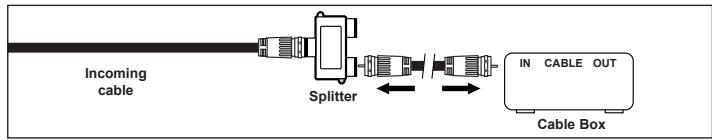 SAMSUNG PN63B550T2F - - Connecting to a Cable Box that Descrambles Some Channels - 3