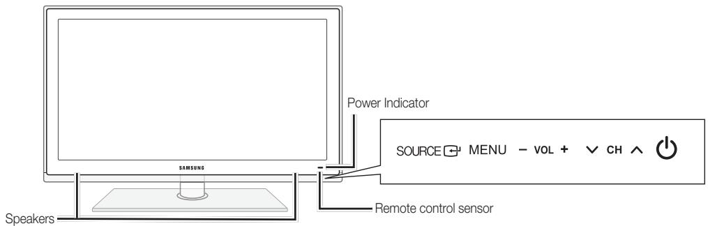 SAMSUNG PN63C7000YF - Viewing the Control Panel - 1