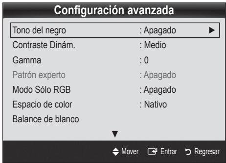SAMSUNG PN63C7000YF - Configuración avanzada - 3