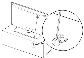 SAMSUNG PN63C7000YF - To prevent the TV from falling - 2