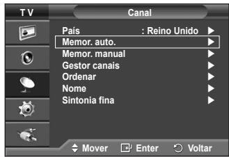 SAMSUNG PS50A410C1 - Memorizar canais automaticamente - 2