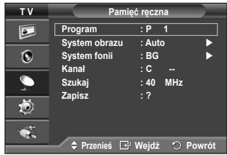 SAMSUNG PS50A410C1 - Ręczne programowanie kanałów - 2