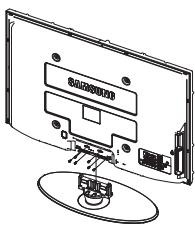 SAMSUNG PS50A410C1 - Montaż podstawy (w zależności od modelu) - 1