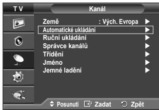 SAMSUNG PS50A410C1 - Automatické ukládání kanálů - 2