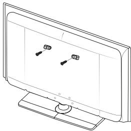 SAMSUNG PS50A410C1 - Aby zapobiec przewróceniu się telewizora: - 2
