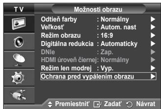 SAMSUNG PS50A410C1 - ◆ Ochrana pred vypálením obrazu - 1
