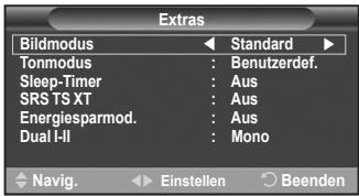 SAMSUNG PS50A410C1 - Verwenden der Taste TOOLS (Extras) - 1