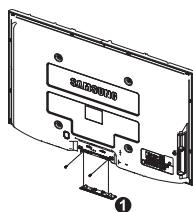 SAMSUNG PS50A410C1 - Az állvány összeszerelése (modelltől függő) - 2