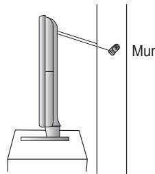 SAMSUNG PS50A410C1 - Pour éviter toute chute du téléviseur : - 3
