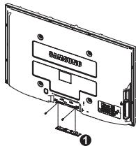SAMSUNG PS50A410C1 - De standaardvoet monteren (afhankelijk van het model) - 2