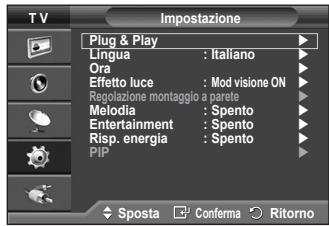 SAMSUNG PS50A410C1 - Impostazioni rapide - 1