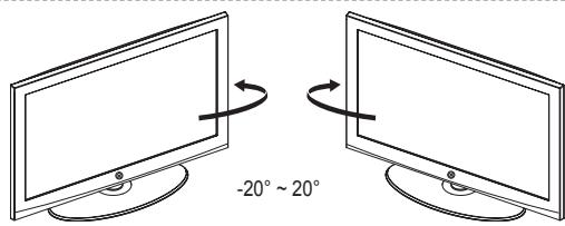 SAMSUNG PS50A410C1 - Utilisation de la base-support - 1