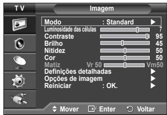 SAMSUNG PS50A410C1 - O televisor tem várias opções de definição que permitem controlar a qualidade da imagem. - 1