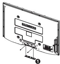 SAMSUNG PS50A410C1 - Assemblaggio del piedistallo (a seconda del modello) - 2