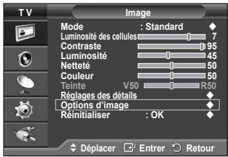SAMSUNG PS50A410C1 - Vous pouvez configurer des réglages détaillés de l'image. - 1
