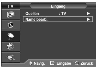 SAMSUNG PS50A410C1 - Sie können der externen Signalquelle einen Namen geben. - 1