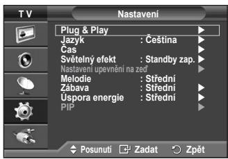 SAMSUNG PS50A410C1 - Zobrazení nabídek - 11