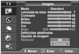 SAMSUNG PS50A410C1 - Pode especificar definições detalhadas da imagem. - 1