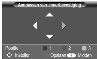 SAMSUNG PS50A410C1 - De positie opslaan - 2