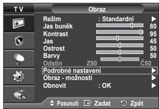 SAMSUNG PS50A410C1 - Můžete zadat podrobná nastavení obrazu. - 1
