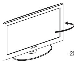 SAMSUNG PS50A410C1 - Verwenden des Standfußes - 1
