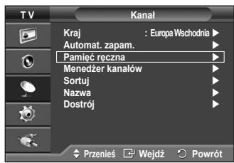 SAMSUNG PS50A410C1 - Ręczne programowanie kanałów - 1